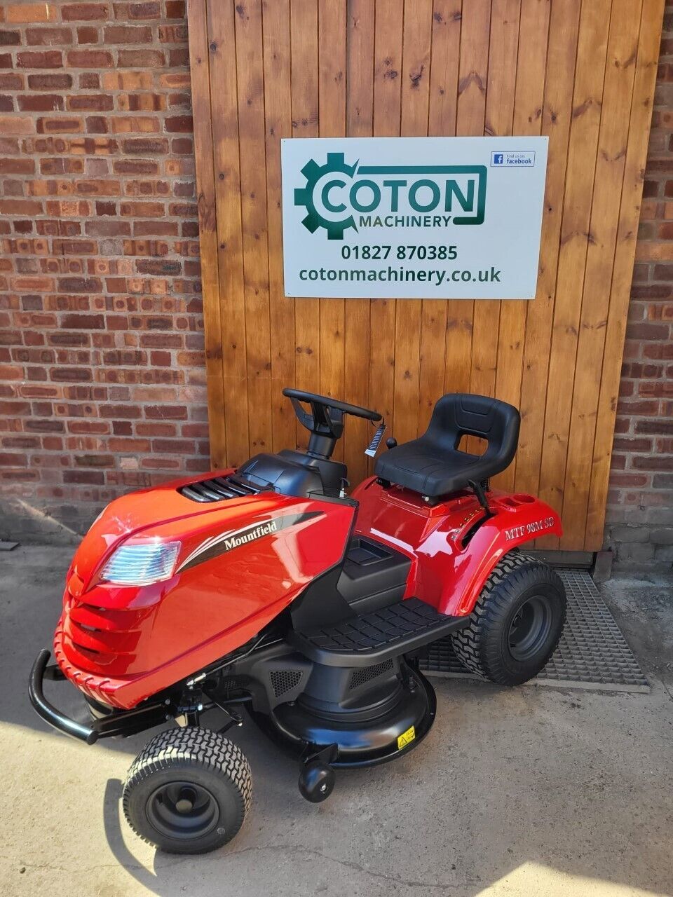 Mountfield MTF 98M Mulching Side Discharge Ride On Lawn Mower