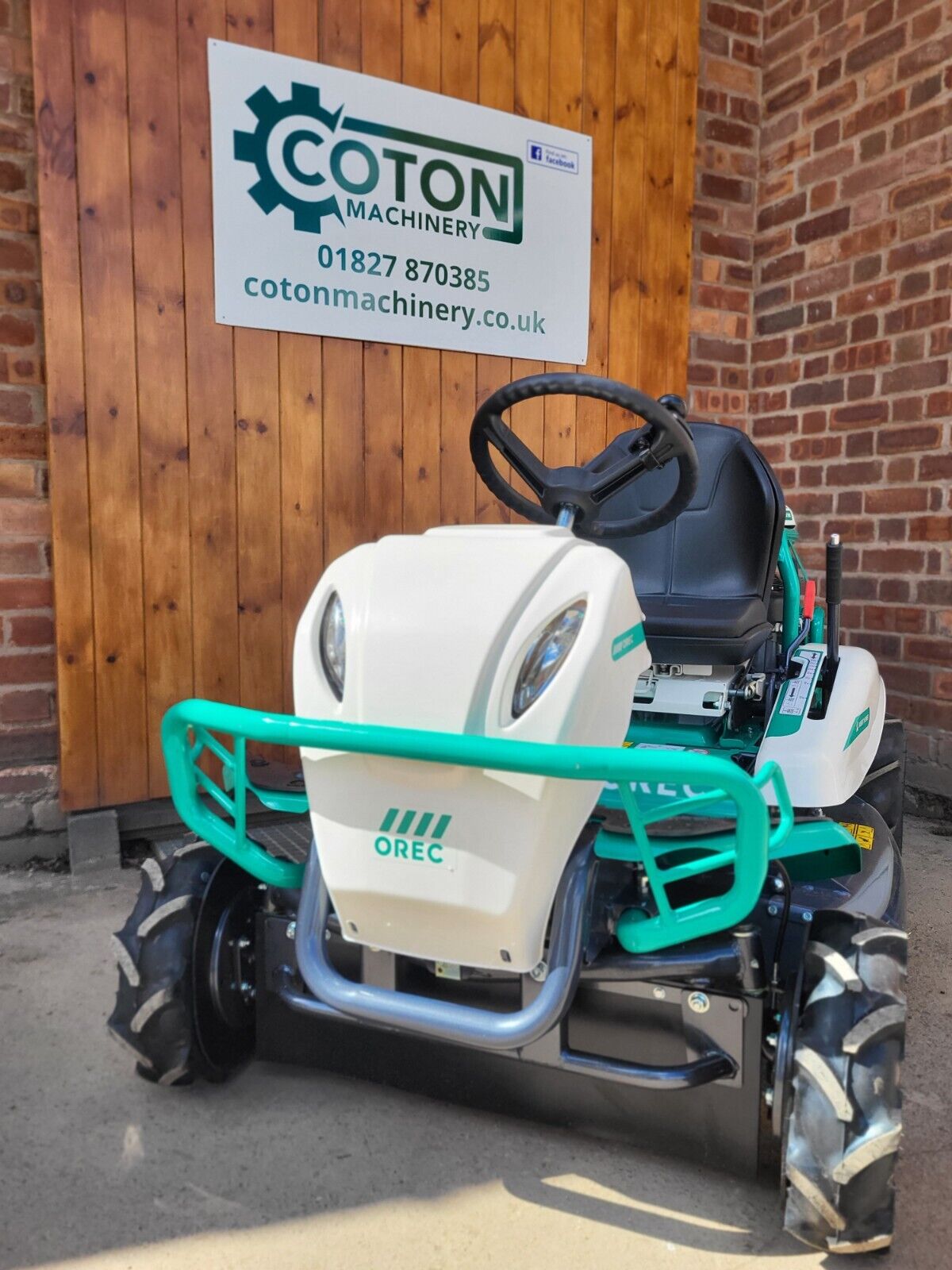 Orec Rabbit RM882 Ride-On Brushcutter 88cm Bank Mower Grillo Vanguard ...