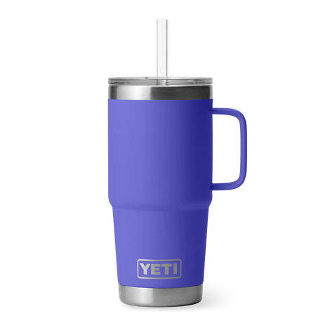 Yeti Rambler 25oz Straw Mug