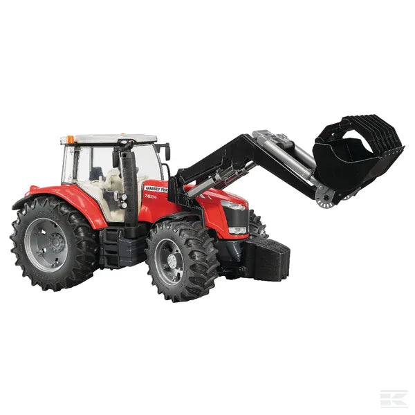 Bruder Toys Massey Ferguson 7624 With Front Loader