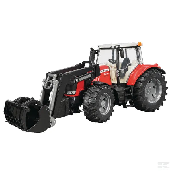 Bruder Toys Massey Ferguson 7624 With Front Loader