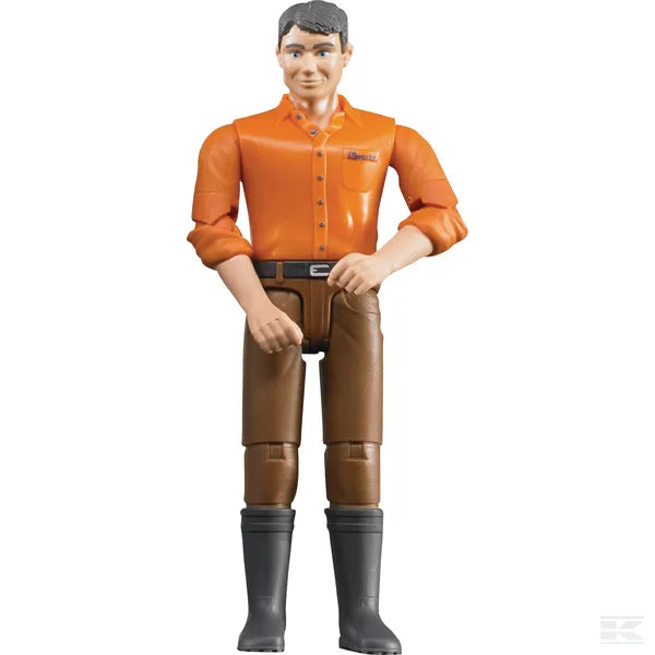 Bruder Toys Man Brown Jeans