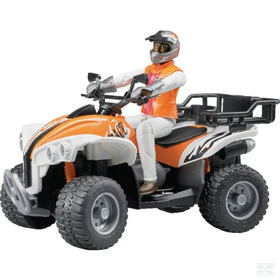 Bruder Toys Quad Bike With Driver